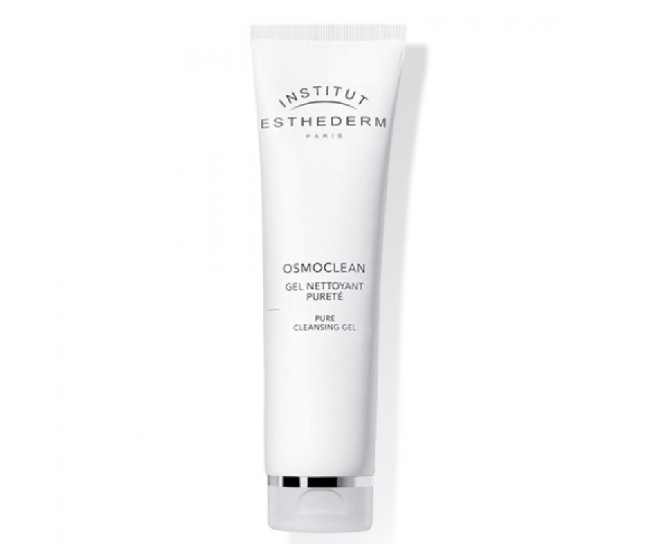 Flacon tube blanc de Gel Nettoyant Pureté Osmoclean par Institut Esthederm