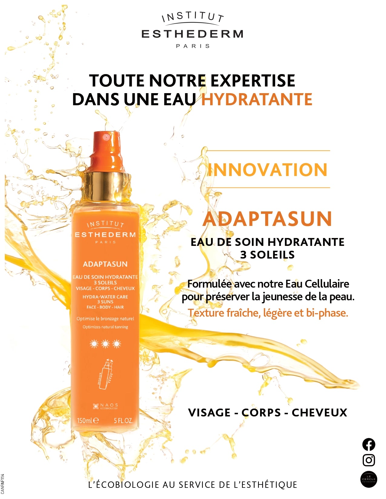 Eau de soin hydratante - Signature Kathleen