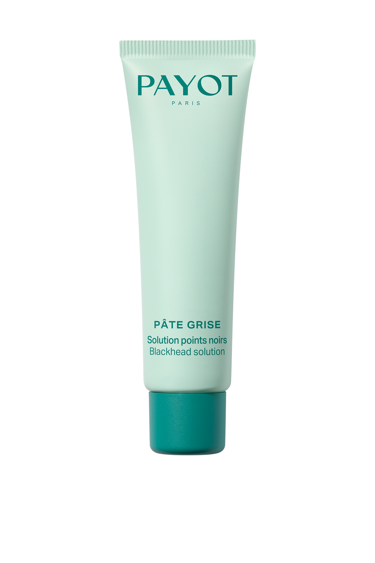 Tube vert de la Solution Points Noirs Pâte Grise Payot pour la zone T
