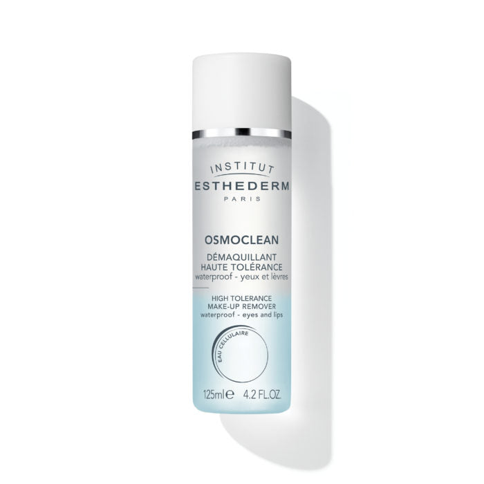 Flacon biphasé de Démaquillant Haute Tolérance Yeux et Lèvres Osmoclean par Institut Esthederm