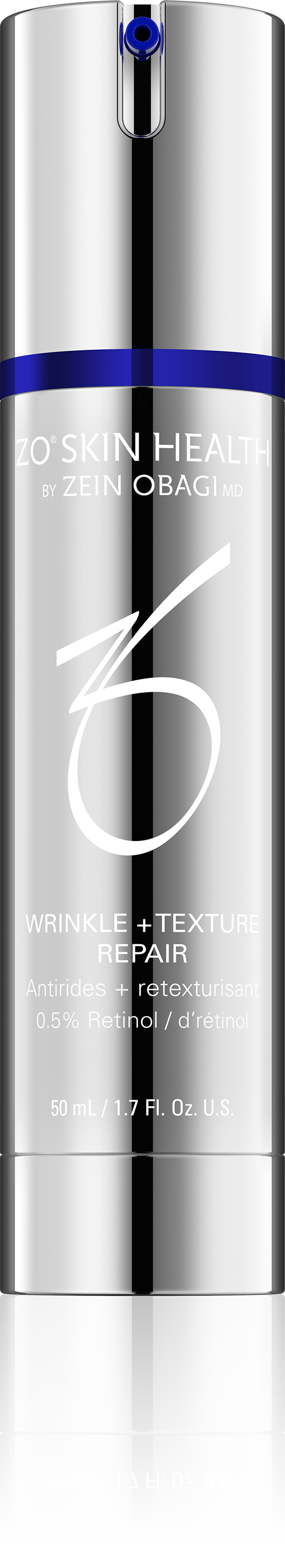 Wrinkle + Texture Repair est un rétinol haute puissance qui restaure l'hydratation naturelle, améliorant visiblement l'apparence des rides et affinant la texture de la peau.- SK dermo esthétique
