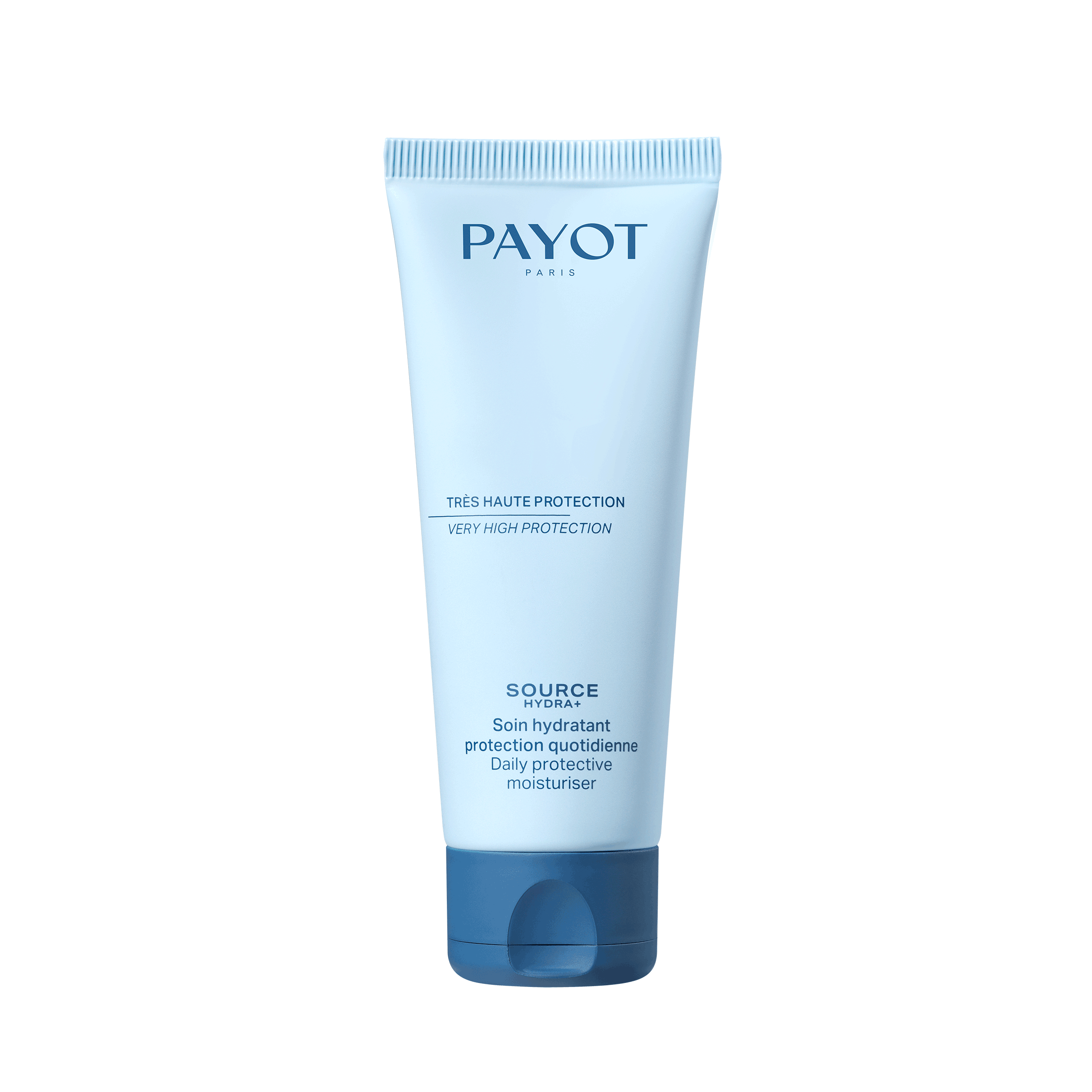 Tube de Soin hydratant protection quotidienne Payot Source Hydra+ très haute protection pour le visage