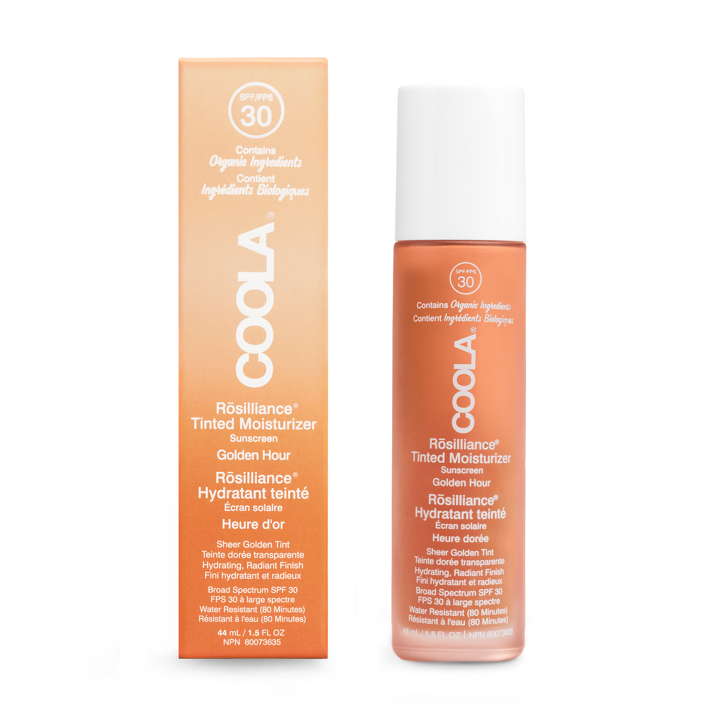 Crème solaire teintée rosilliance FPS30 - mineral heure doree SK dermo esthetique